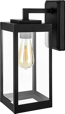 LUTEC Flair 5288804012 UP And Down Outdoor Wall Sconce Modern Black