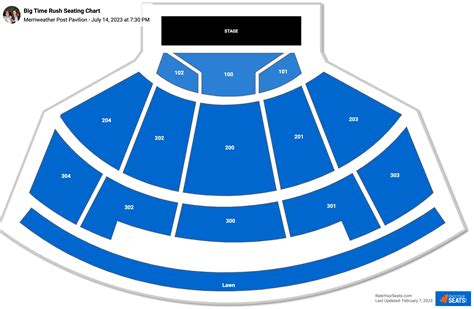 Merriweather Post Pavilion Seating Chart - RateYourSeats.com