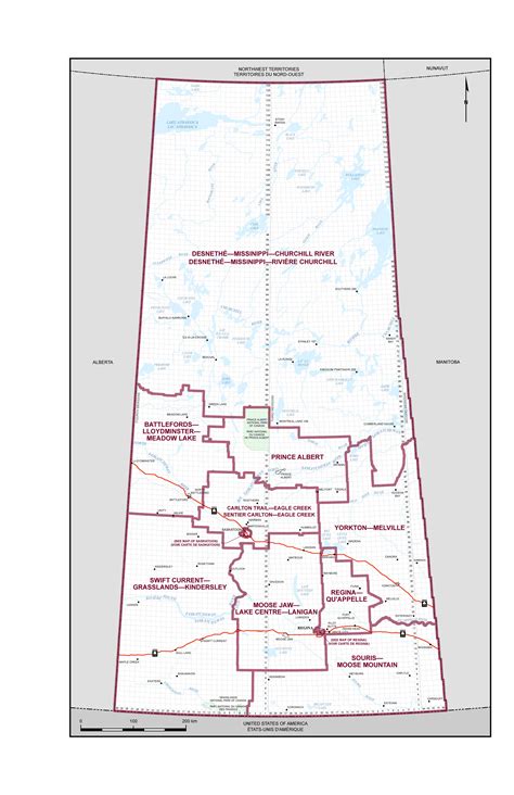 Saskatchewan Maps And Boundary Descriptions 2023 Representation