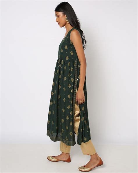 Floral Print Straight Kurta Jiomart