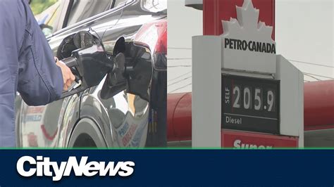 Metro Vancouver Gas Prices Expected To Drop 20 Cents By Wednesday Youtube