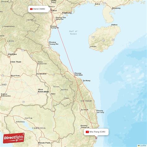 Direct Flights From Nha Trang To Hanoi Cxr To Han Non Stop