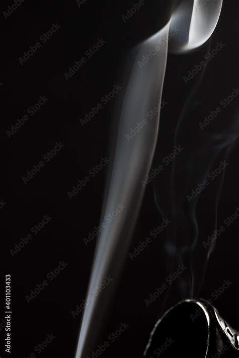 Smoke trail Stock Photo | Adobe Stock