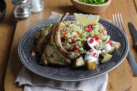 Lamb Steaks With Tabbouleh