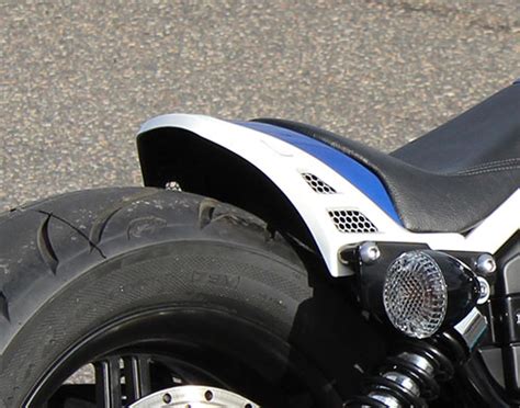 Shorty Bobber Rear Fender For The Yamaha Star Bolt Low And Mean