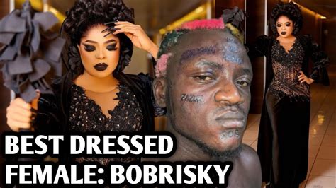 Portable And Other Celebrities Drag Bobrisky For Winning Best Dressed