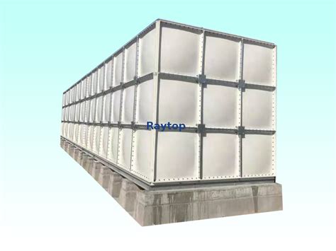 Rectangular Bolted Smc Frp Water Tank Fiberglass Tank Manufacturer