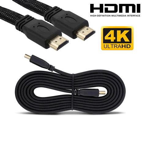 Cabo Hdmi D K Ultra Hd Metros Alta Velocidade Resolu O P