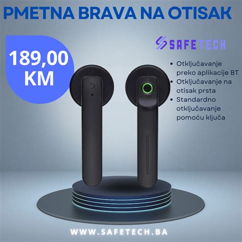 PAMETNA BRAVA BLUETOOTH TUYA OTISAK SafeTech Ba