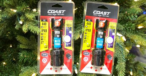 Home Depot: Coast Heavy Duty Waterproof LED Flashlights 2-Pack Only $19.88 (Just $9.94 Each)