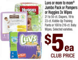 Luvs Coupon - $1 off one package Luvs Diapers