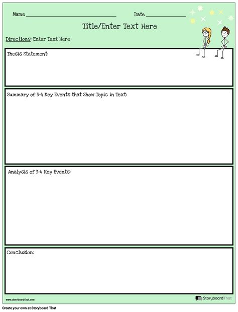 An Lise Cr Tica Retrato Cor Storyboard Por Pt Examples