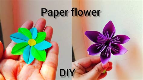 How To Make Paper Flowerdiy Paper Flower Making Easy Paper Flower Making Tutorial