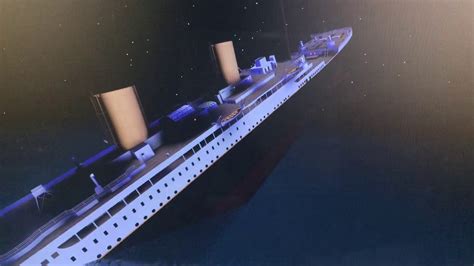 Titanic Power Outage Breaking In Half And Final Plunge 1997 Rtanic