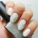 White vine nail art | Sara N.'s (saranail) Photo | Beautylish