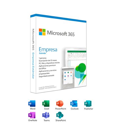 Microsoft Empresa Est Ndar Suscripci N Anual Rainbow By San