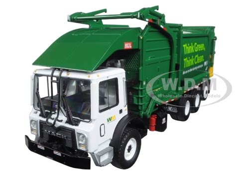 Toy Garbage Truck Wm Mack Side Loader | Wow Blog