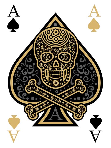 Deck Of Cards All Ace Of Spades At Shirley Harper Blog