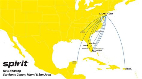 Spirit plans first international route from Atlantic City | Aviation ...