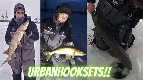 Urbanhooksets Youtube Debut Good Multispecies Ice Fishing In Montreal