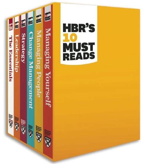 Hbr S Must Reads Boxed Set Books Hbr S Must Reads By