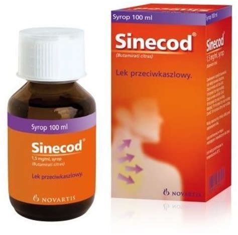 Sinecod Syrop Mg Ml Ml