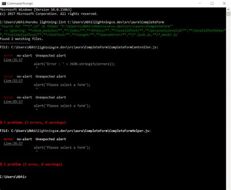 Cloudy Abhi Installing Lightning Cli And Scanning Salesforce