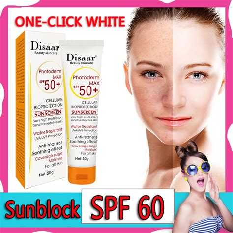 Disaar Face Body Whitening Sunscreen Oil Control Hydrating Multi