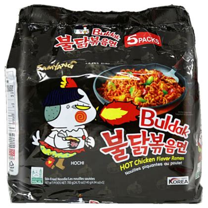 SAMYANG HOT CHICKEN NOODLES RAMYUN RAMEN SPICY Siddik Halal Mart