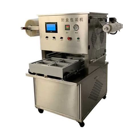 Vertical Tray Sealer Map Modified Atmosphere Packaging Machine Lander