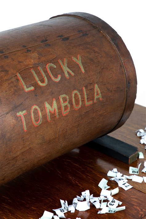 Vintage Tombola Raffle Barrel Wooden Pointers Antiques