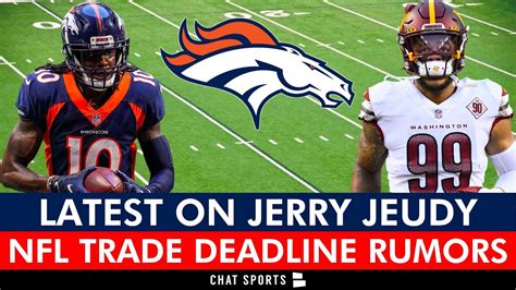 JUST IN Denver Broncos Have A Good Offer For Jerry Jeudy Trade NFL