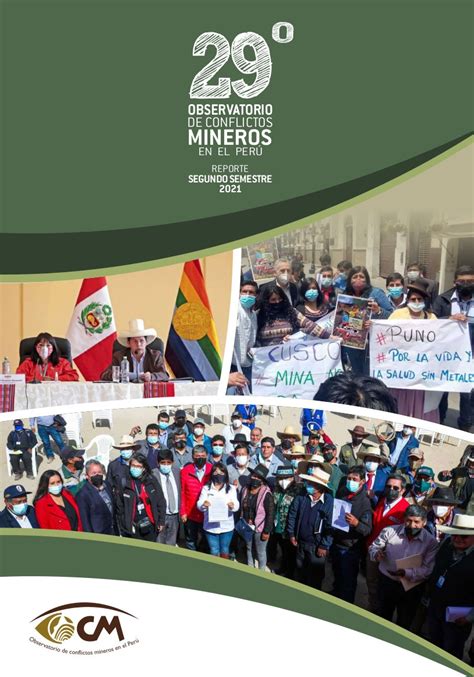 29 Reporte del Observatorio de Conflictos Mineros del Perú