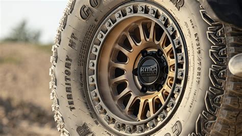 20 KMC Wheels KM552 IMS Matte Bronze With Gloss Black Lip Off Road