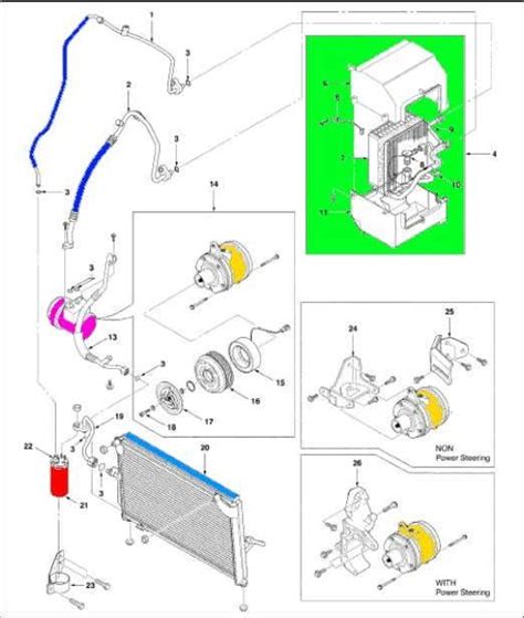 Diagrama Electrico Sistema Aire Acondicionado Automotriz A C