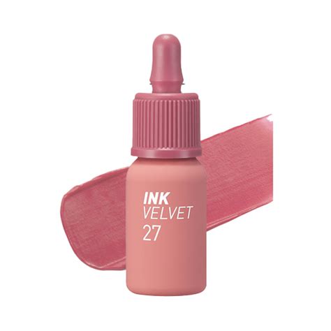 SON KEM LÌ PERIPERA INK VEKVET NUDE Màu 27 Strawberry Nude màu nâu