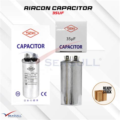 SEKI CBB65 UNIVERSAL AIRCON CAPACITOR 450V 20UF 25UF 30UF 35UF 40UF