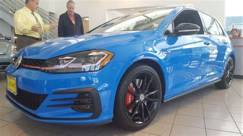 The Vw Golf Gti Rabbit Edition Cornflower Blue Color And Styling