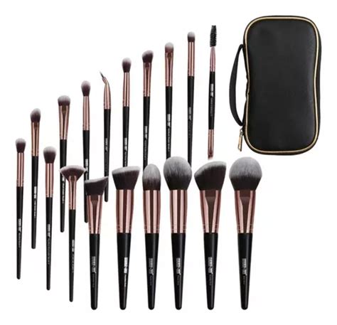 Piezas Brochas Set De Brochas Maquillaje Profesional Cuotas Sin