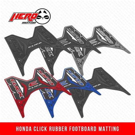 MGR Honda Click 125i 150i And 160 V1 V2 V3 RUBBER MATTING With