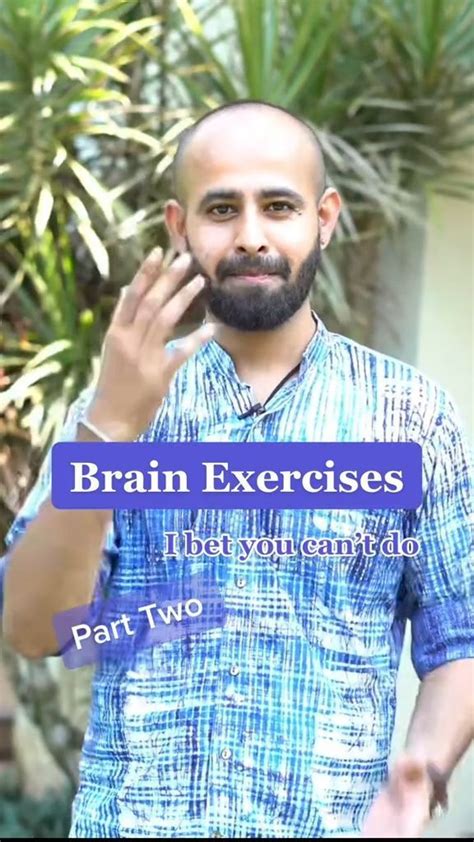 Brain Exercises to Stimulate your Brain [Video] | Brain exercise, Exercise, Stimulation