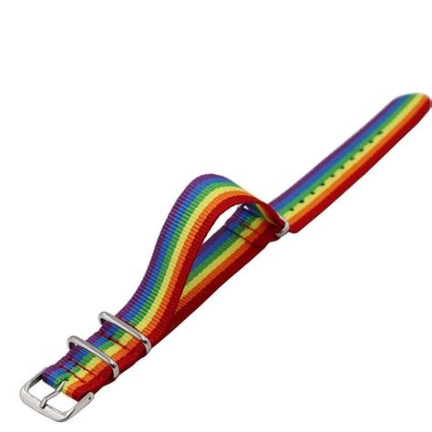 Cheap Rainbow Lesbian Lgbt Adjustable Bracelet Pride Woven Braided Men