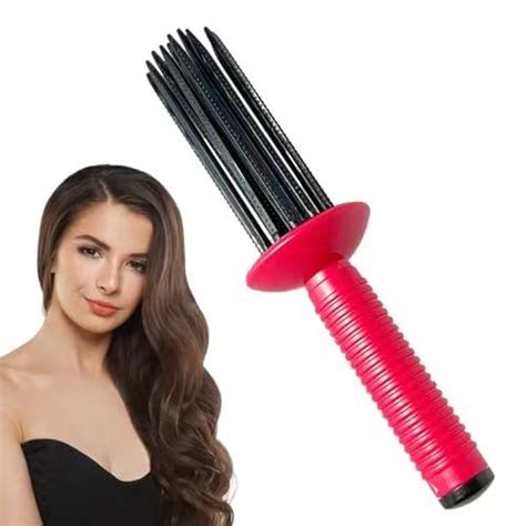 Amazon Curling Roll Comb Fluffy Hair Rolling Comb Curly Hair