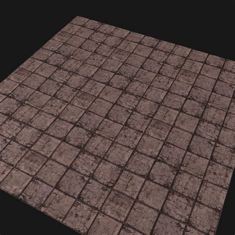 Floor Tiles 3d Model 5 Obj Fbx Max Free3d