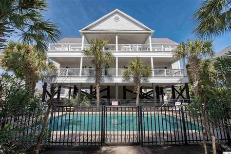 Spacious House With Pool Just Steps To The Beach Houses For Rent In North Myrtle Beach South