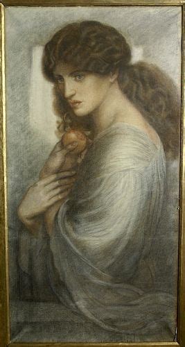 Proserpine Dante Grabriel Rossetti Arte Pinturas