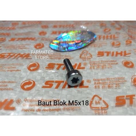 Jual Baut Blok Mesin Senso Ms M X Stihl Original Shopee Indonesia