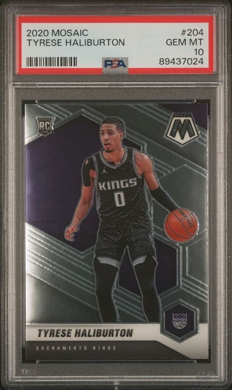 Tyrese Haliburton 2020 Mosaic 204 Base Price Guide Sports Card Investor