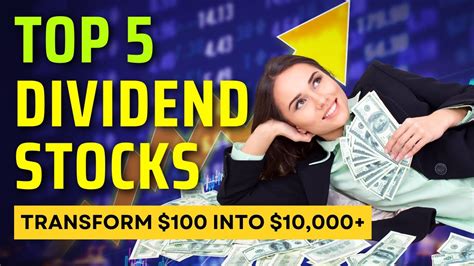 Top 5 Dividend Stocks To Buy And Hold Forever Youtube