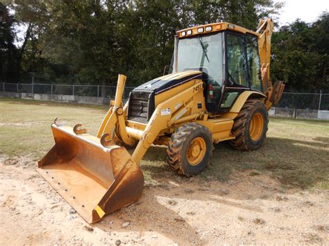 2003 Caterpillar 416d Backhoe J M Wood Auction Company Inc